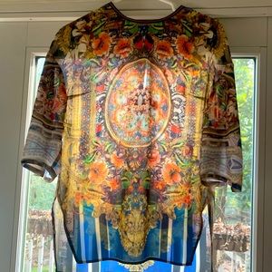 Clover Canyon Blouse RN#91411. Beautiful blouse with lots of color.